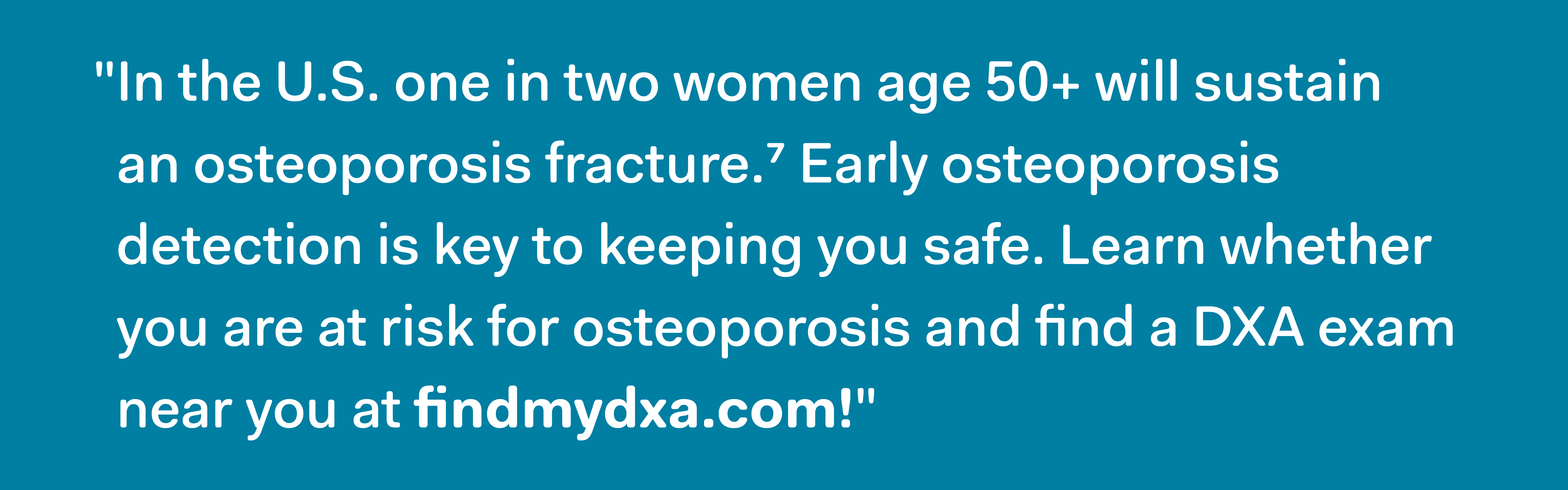National Osteo pull quote